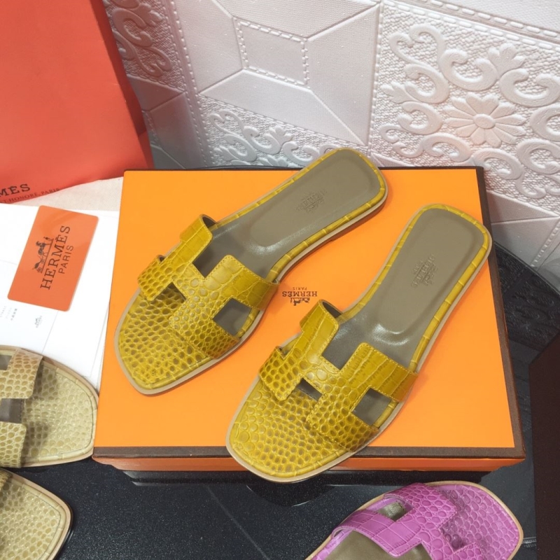 Hermes Slippers